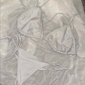 White Bikini Set